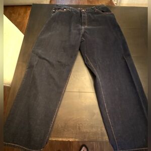 Tommy Hilfiger VINTAGE Men’s Dark Denim Carpenter Jeans 38/32 EUC!
